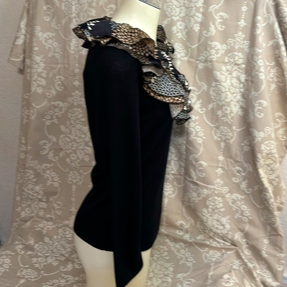 Tory Burch Ruffle Sweater - Picture 7 of 10